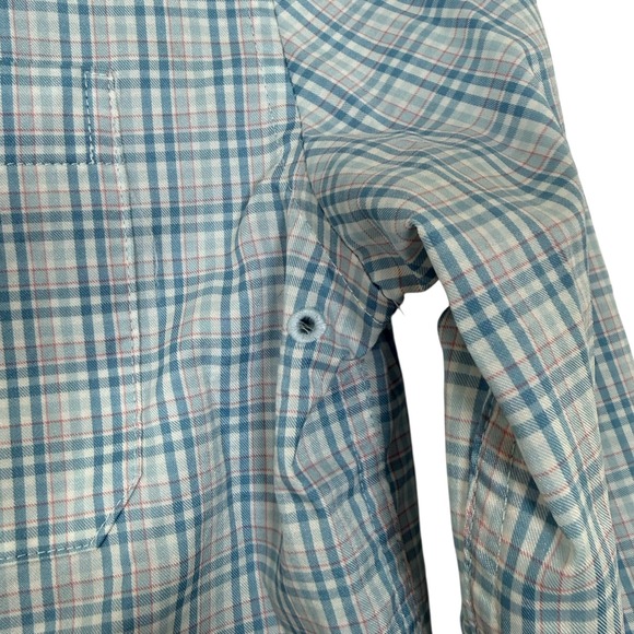 Southern Tide Kids Intercoastal Plaid Button Down Shirt Long Sleeve Size M 8-10 - Picture 7 of 11